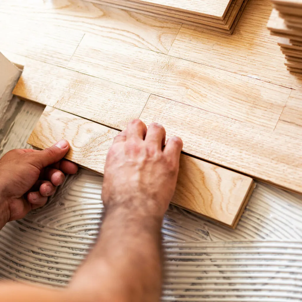 Hardwood flooring installation | Leicester Flooring