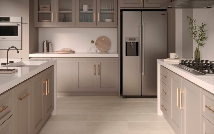 Large-Format Kitchen Floor Tile